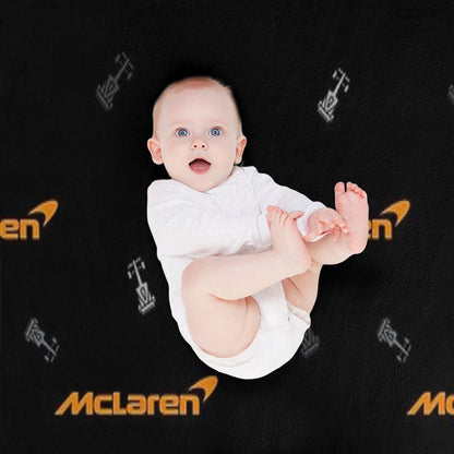 McLaren F1 Team - Speed Beyond Limits! Throw Blanket