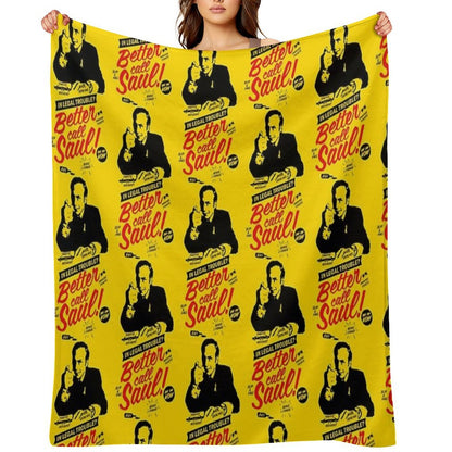 Better Call Saul Goodman Throw Blanket