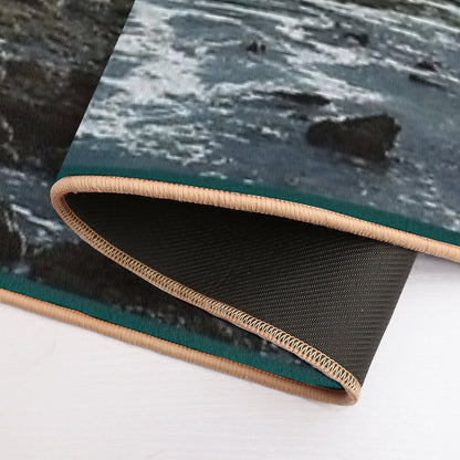 OCEAN WAVES Bath Mat