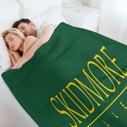 Skidmore College Throw Blanket