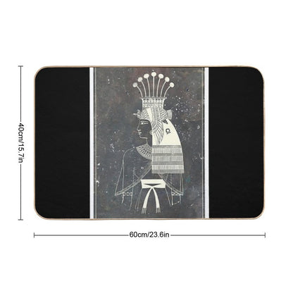 Ancient Egyptian Pattern Bath Mat