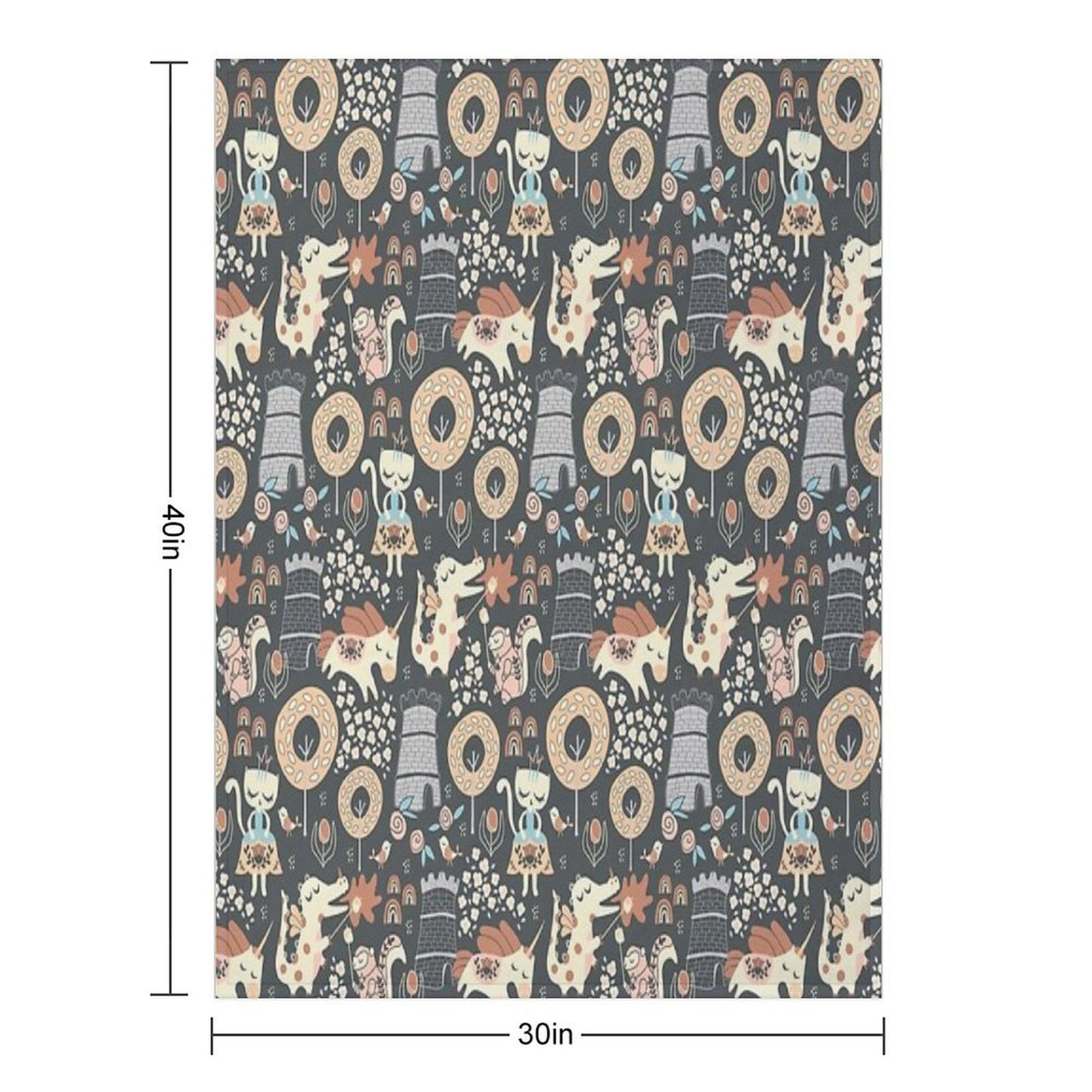 Animal Kingdom Throw Blanket