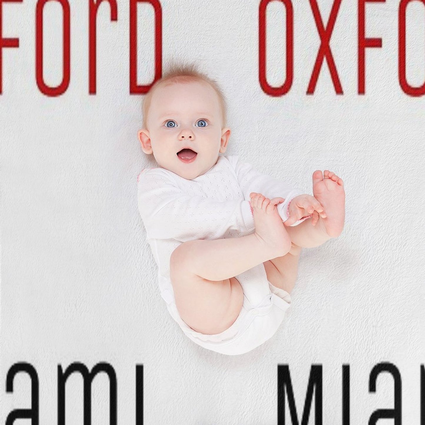 Miami University - Miami Oxford Throw Blanket