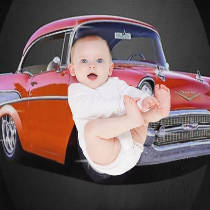 57 Chevy Throw Blanket