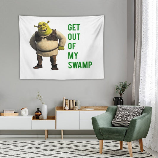 Get Out of My Swamp Tapestry
