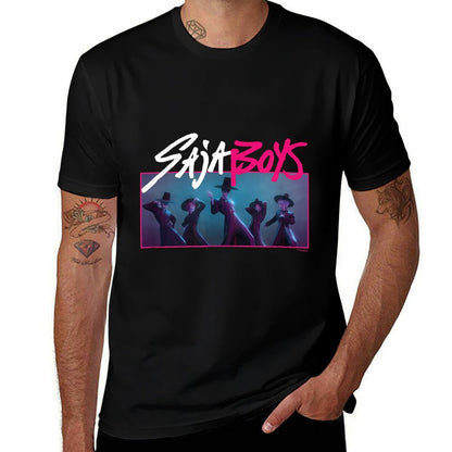 KPop Demon Hunters Saja Boys Officially Licensed  Quick-drying T-Shirt