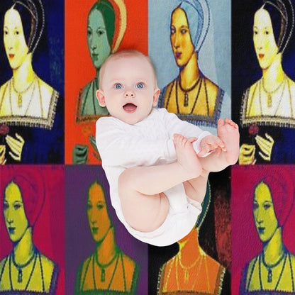 Anne Boleyn Pop Collection Throw Blanket