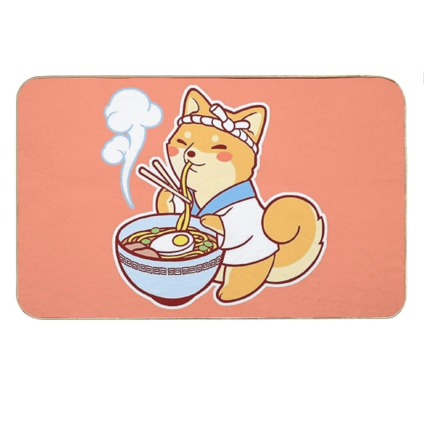 Ramen Shiba Bath Mat