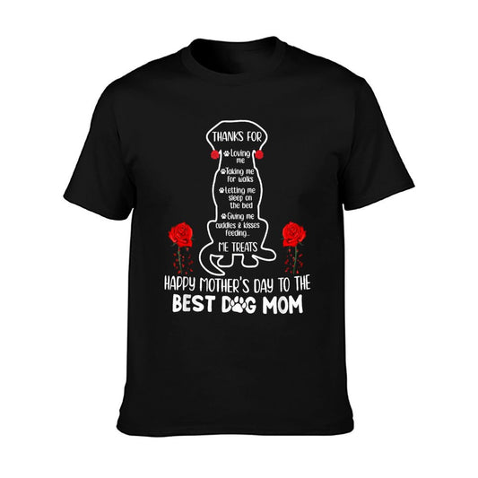Happy Mother&#39;s Day Dog Mom T-Shirt