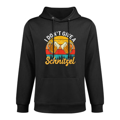 I Dont Give A Schnitzel Vintage Christmas, Beer Lovers Customizable Surface Hoodie