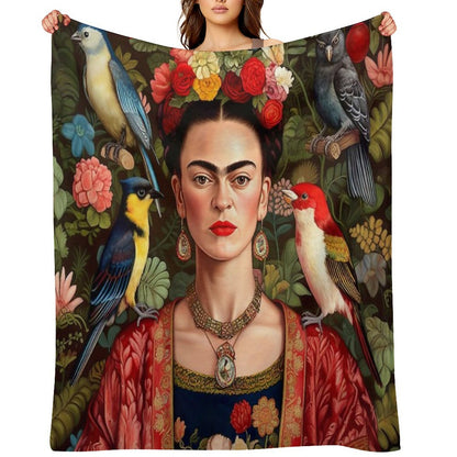 Frida Kahlo 7 Throw Blanket