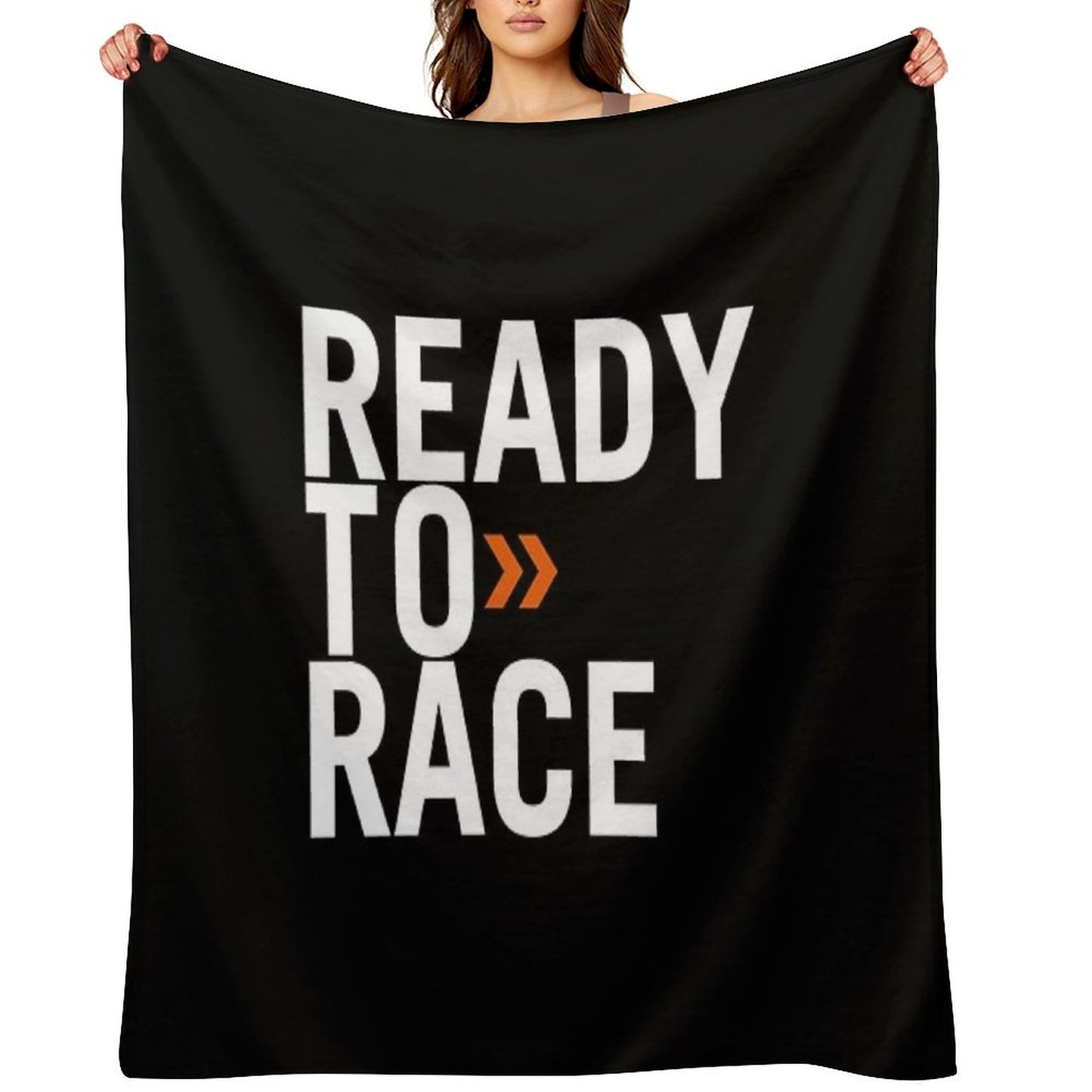Ready to Race Throw Blanket