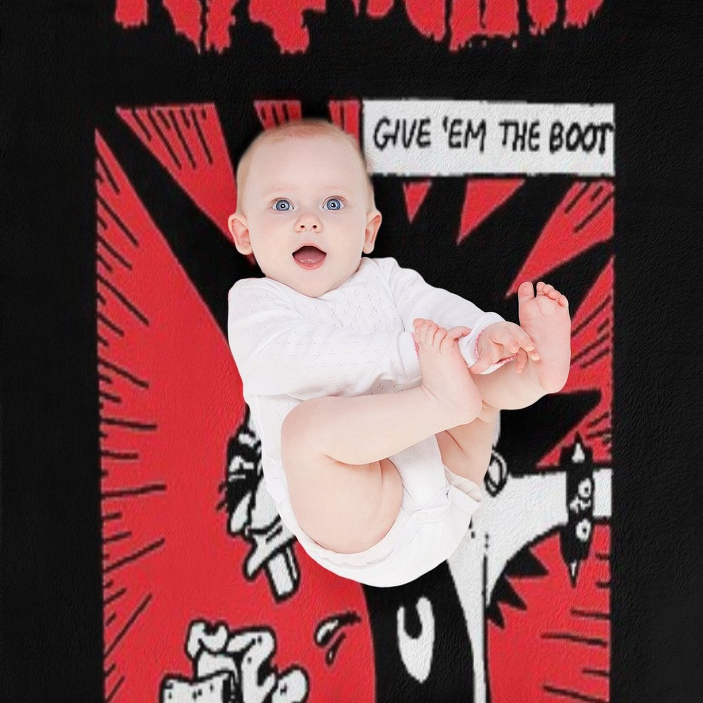 Rancid Rancid Rancid Rancid Rancid Rancid Rancid Throw Blanket