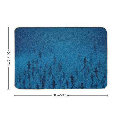 Sharks Bath Mat