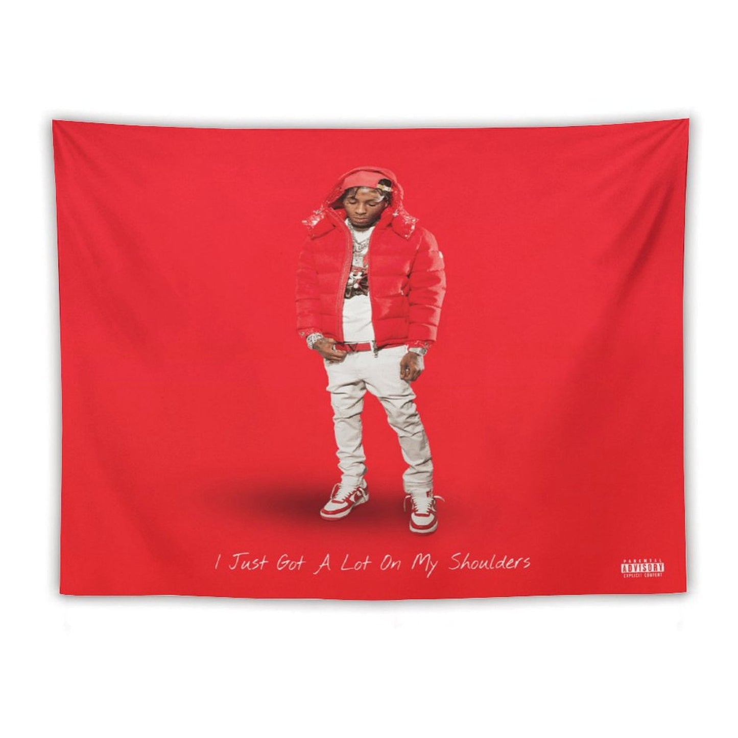 I Just Got A Lot On My Shoulders Tapestry