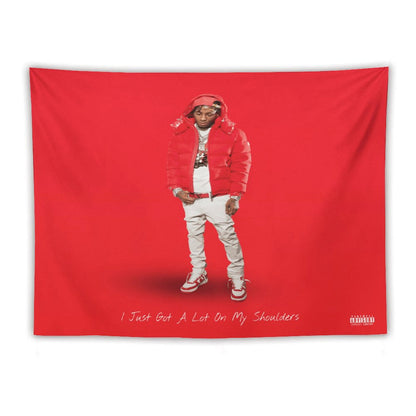 I Just Got A Lot On My Shoulders Tapestry