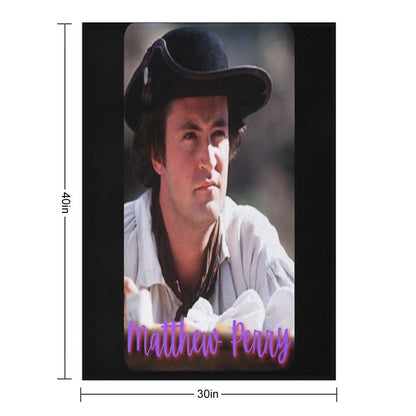 Matthew Perry Throw Blanket
