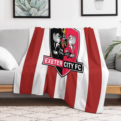 Exeter City FC Throw Blanket