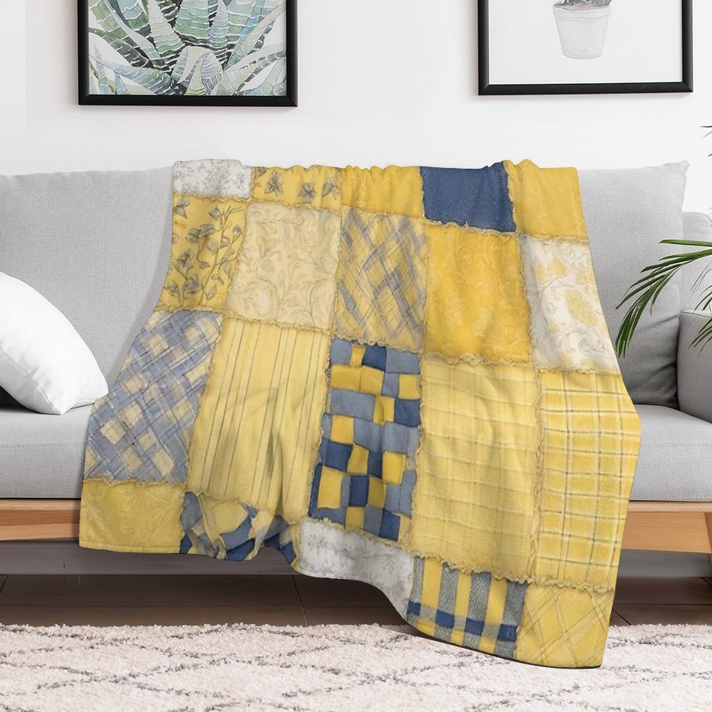 Color Fashion Throw Blanket