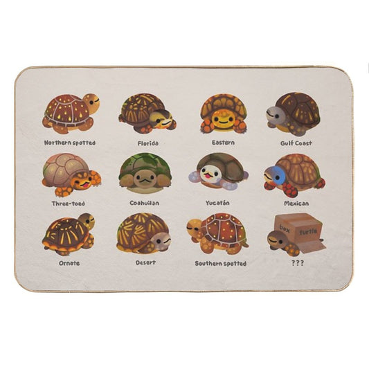 Box Turtle Bath Mat