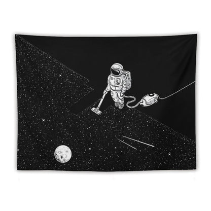 Space Cleaner Tapestry