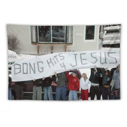 Bong Hits for Jesus Tapestry