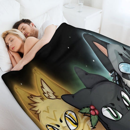 Power of Three Throw Blanket