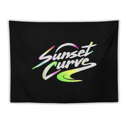 Sunset Curve Tapestry