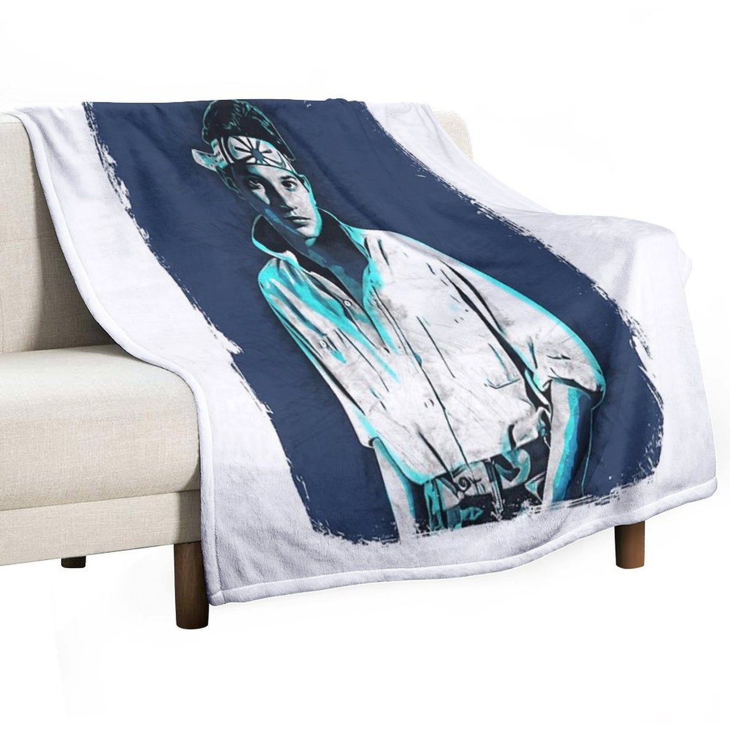 Ralph Macchio - Karate Kid Throw Blanket