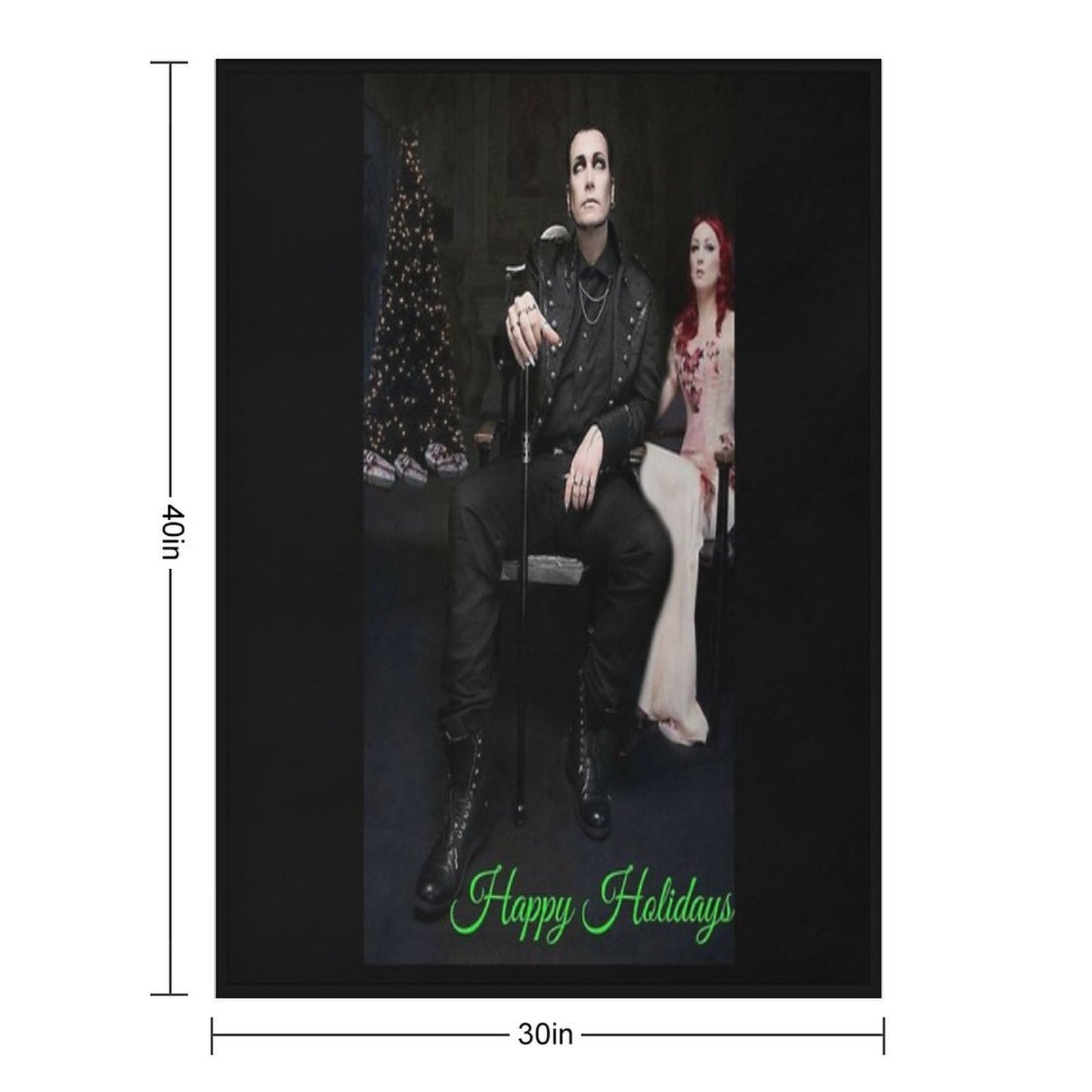Blutengel Throw Blanket