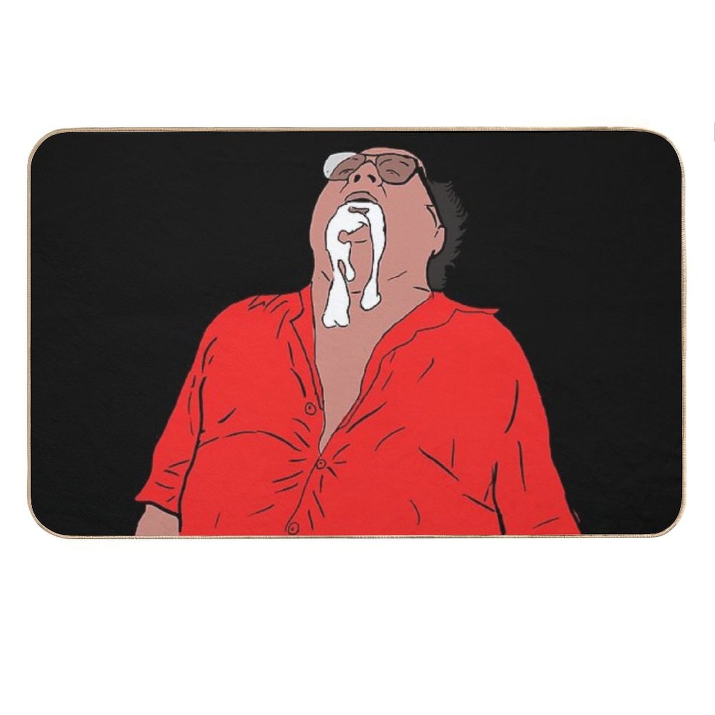 Copy of Frank Reynolds Get Weird with It (NO WORDS) Bath Mat