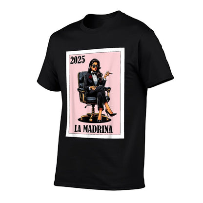 Funny Mexican Baptism Madrina Proposal 2025 - La Madrina T-Shirt