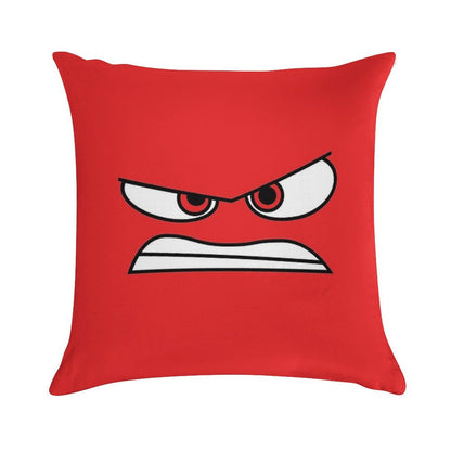 Anger (Inside Out) Version 2 Soft Bedroom Essential Throw Pillow