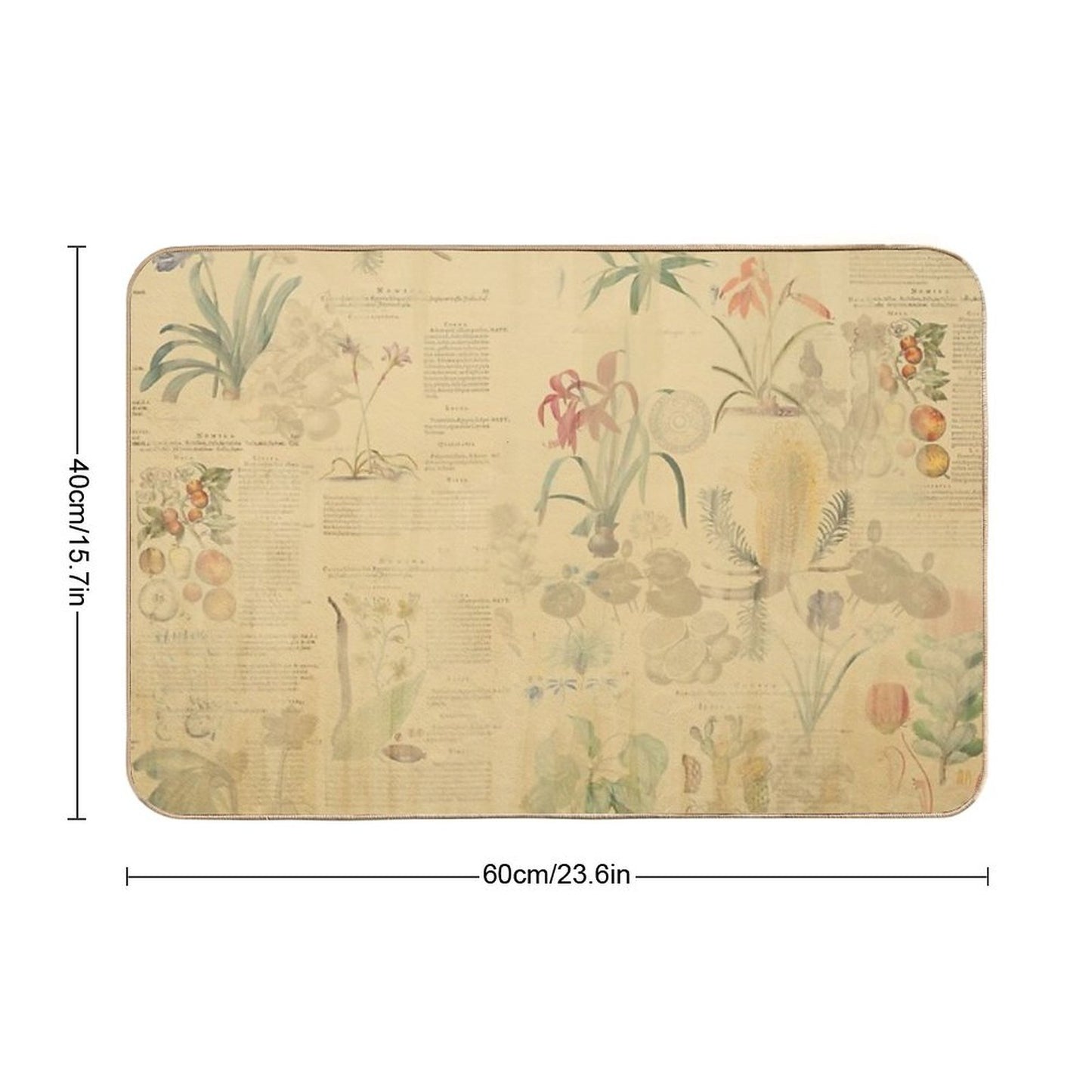 Historic Botany Bath Mat