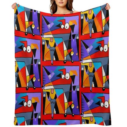 Derpism Throw Blanket