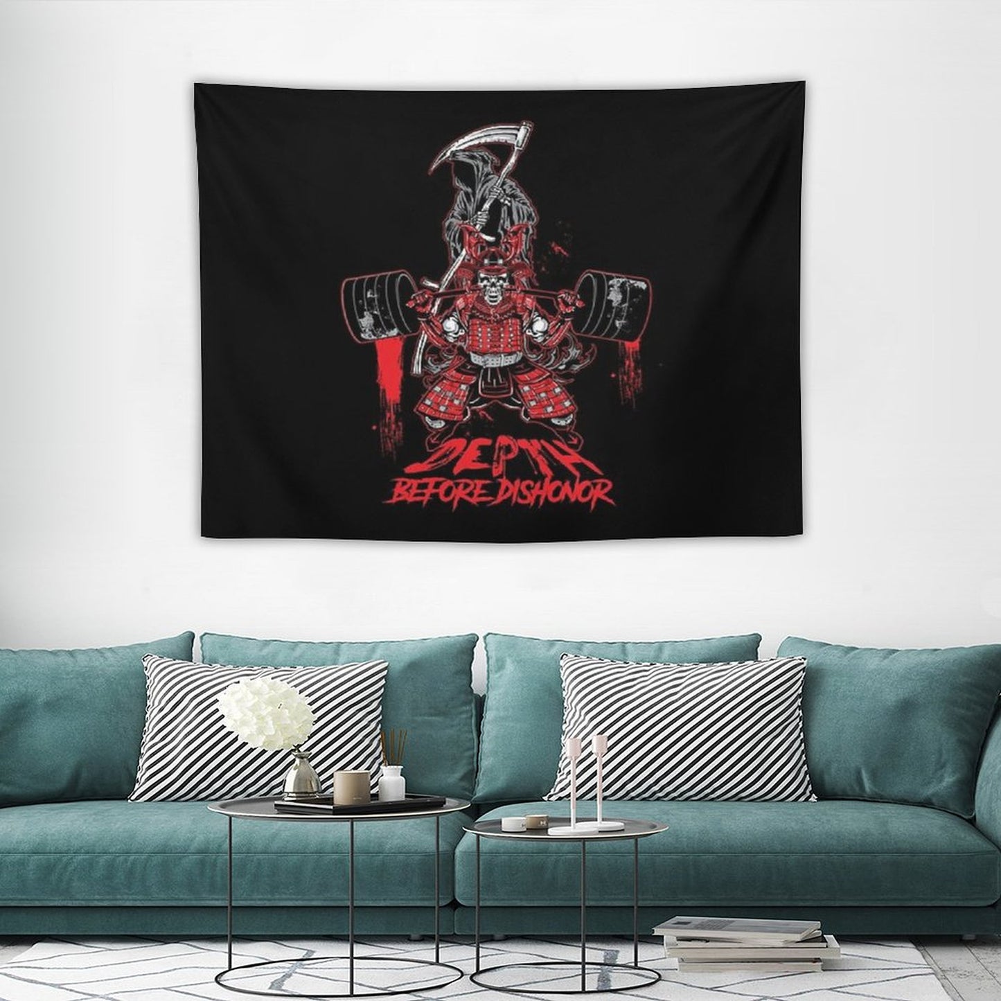Depth Before Dishonor Tapestry