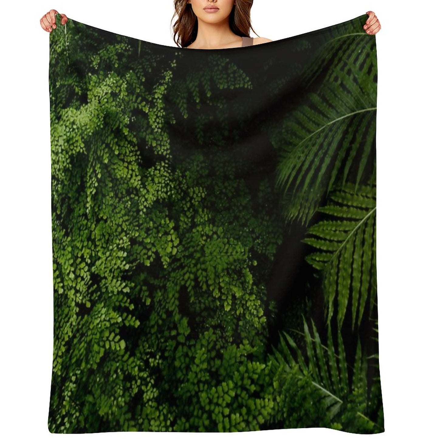 Tropical Jungle Throw Blanket