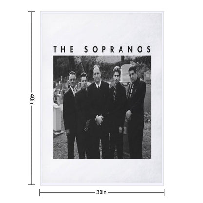 The Sopranos - Retro Throw Blanket