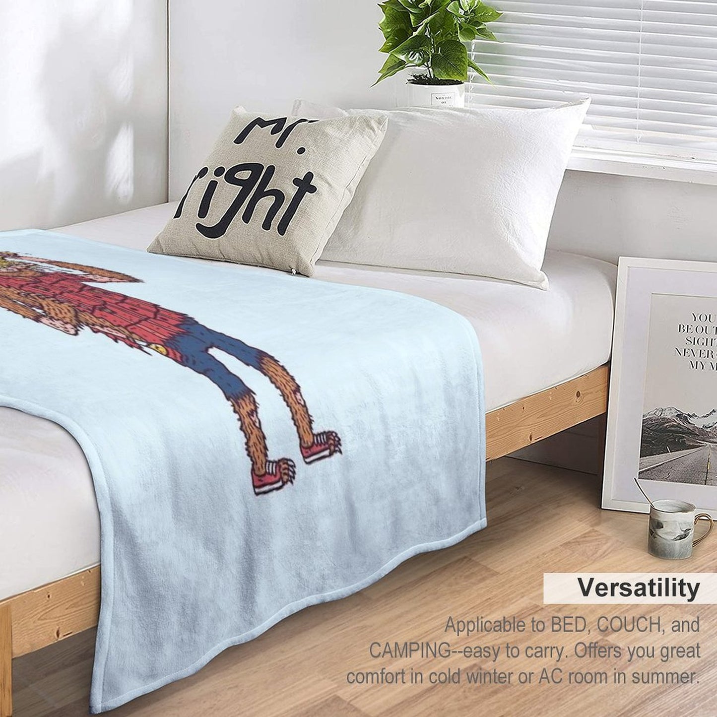 Werewolf Throw Blanket