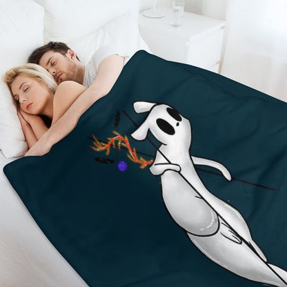 Slug Cat Rainworld Throw Blanket