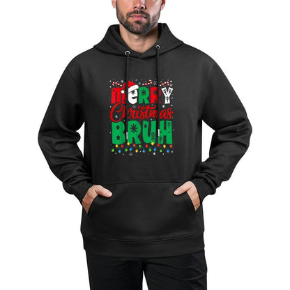 Bruh Christmas Kids Xmas Menn Boys Funny Christmas Unisex Design Hoodie