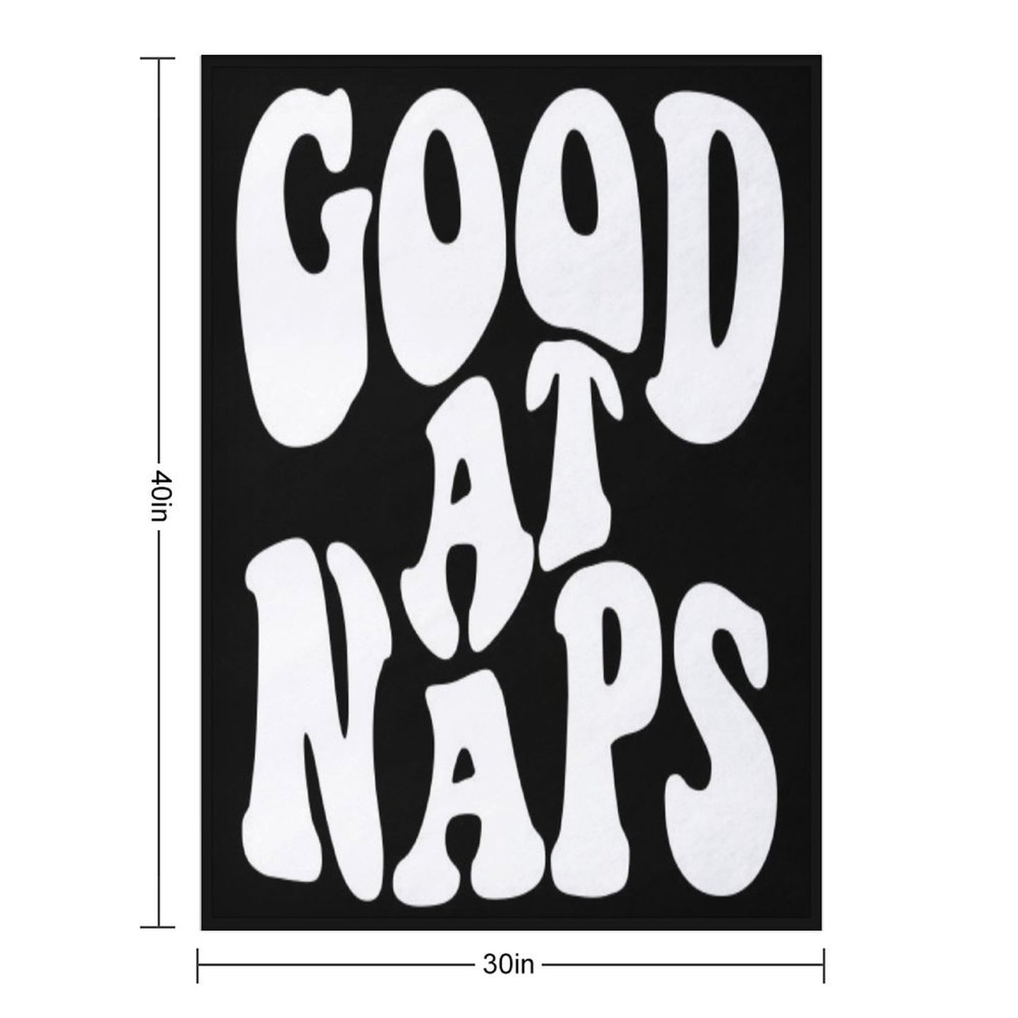 Good At Naps Throw Blanket