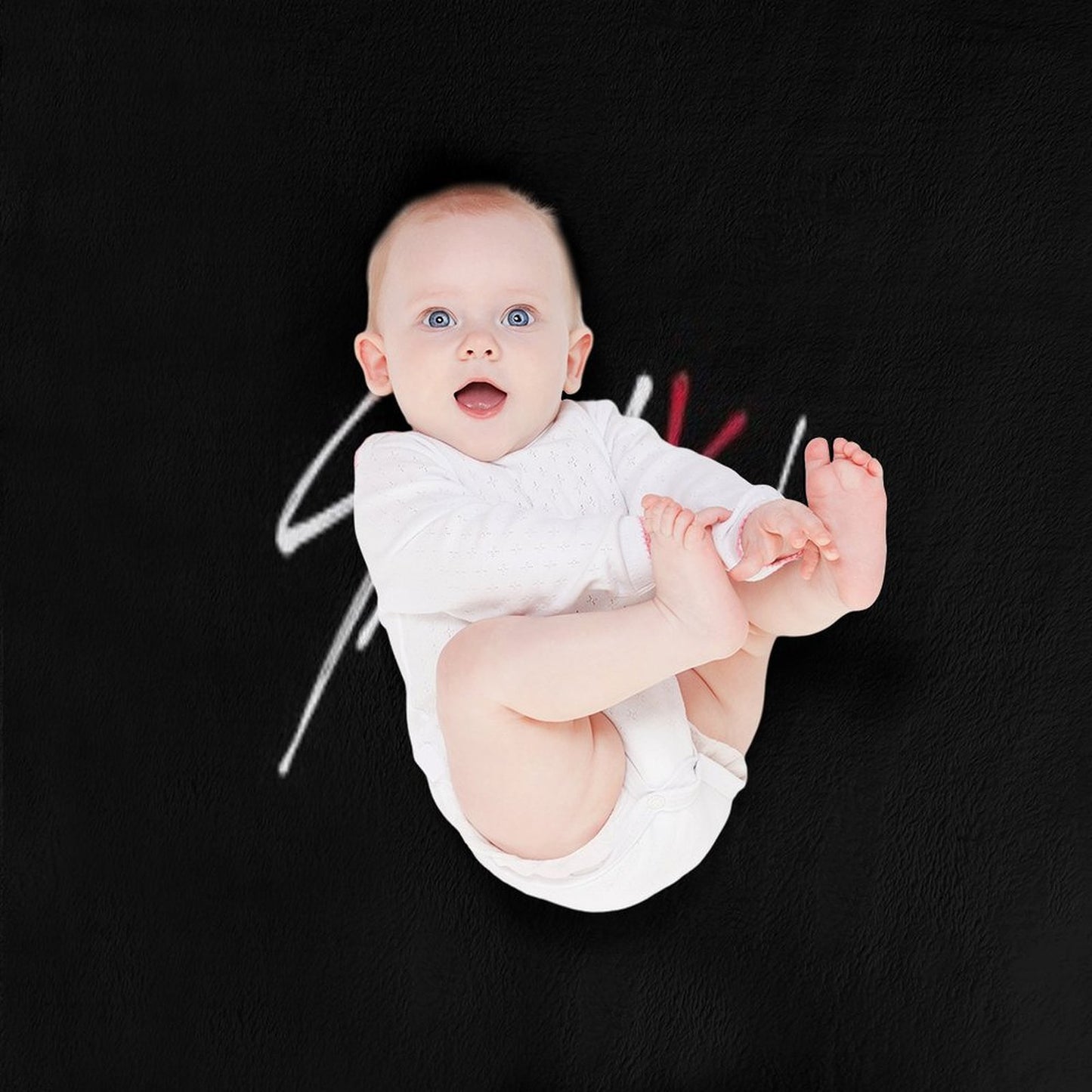 Stray Kids KPOP Logo Throw Blanket