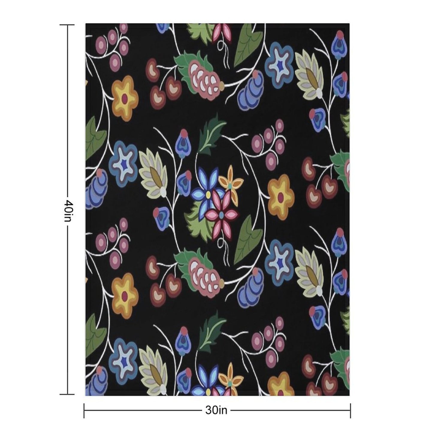 Anishnawbe Throw Blanket