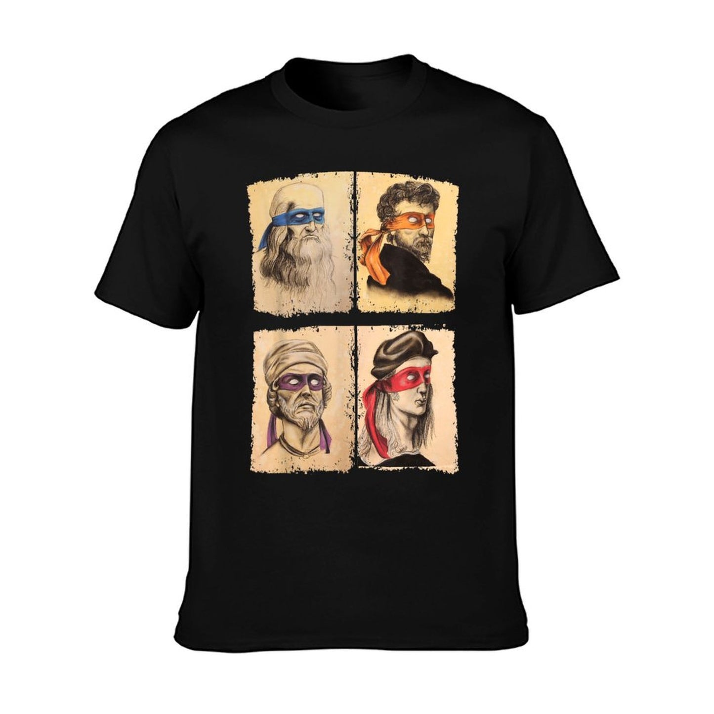 Humor Italian Artists T Shirt for Turtles Art Lovers T-Shirt