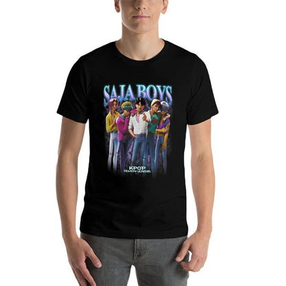 KPop Demon Hunters Saja Boys Heartthrob Officially Licensed  Versatile T-Shirt