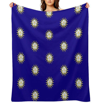 Sunne in Splendour Throw Blanket