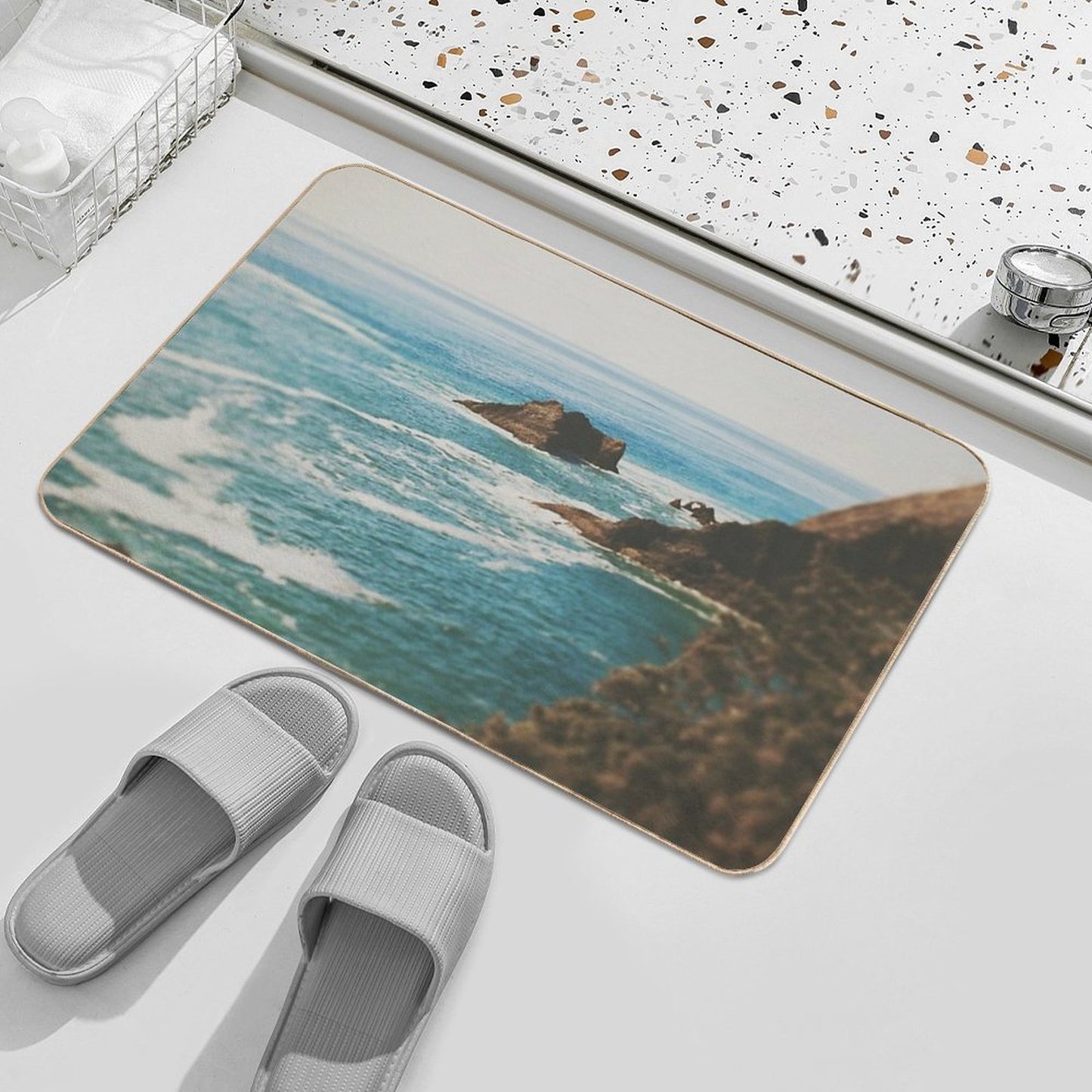 Oregon Coast  Stain-Proof Bath Mat