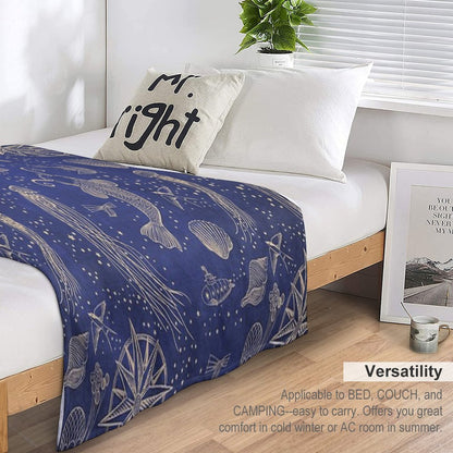 Ocean Meets Sky - Hardcase Throw Blanket