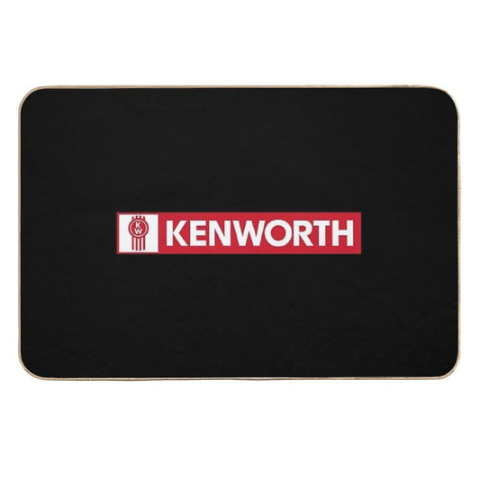 Kenworth Logo Truck Company  Toxin-Free Bath Mat